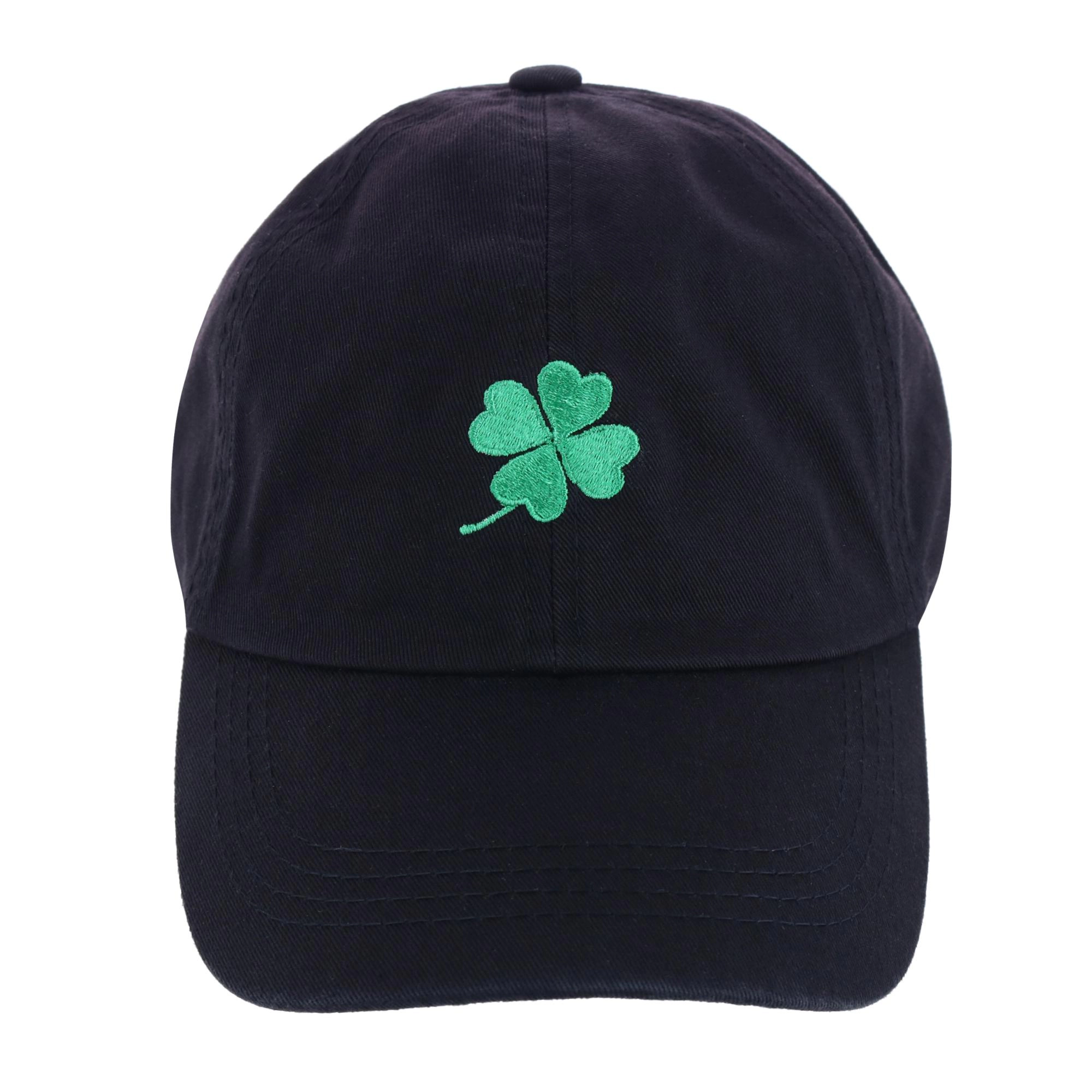 CTM Shamrock Embroidered Baseball Cap