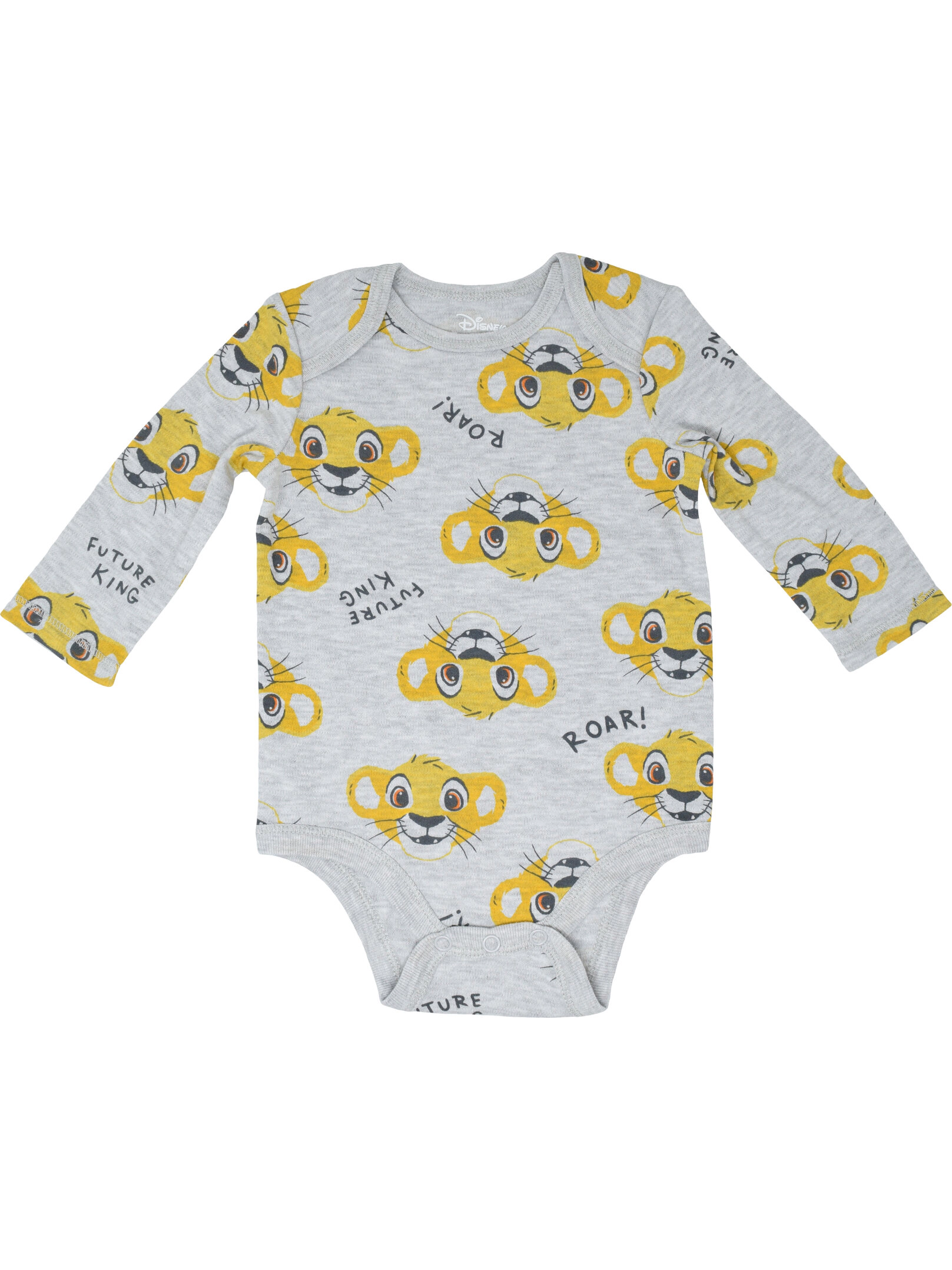 Disney Baby 3-Pack Long Sleeve Bodysuits