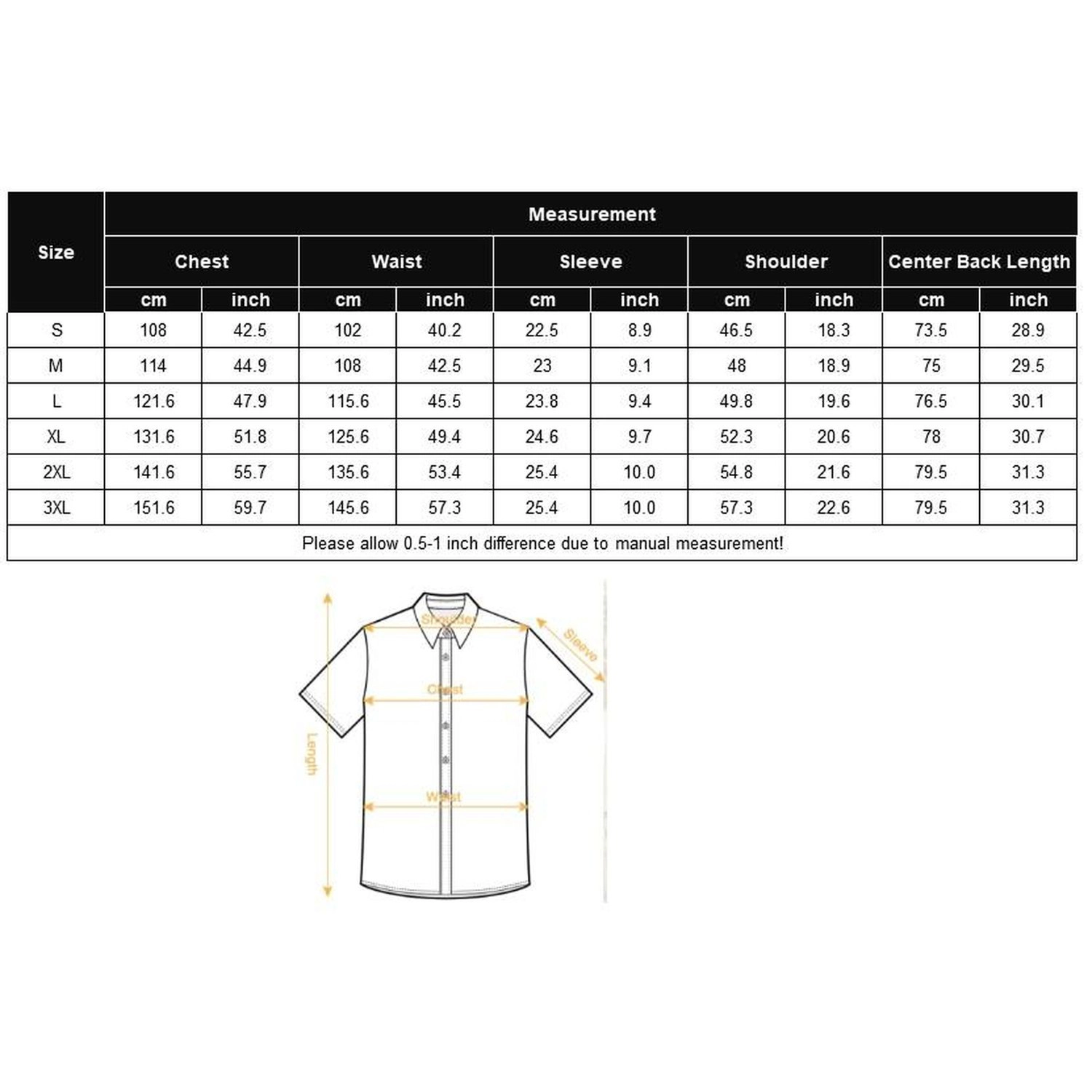 COOFANDY Mens Short Sleeve Button Down Shirt  Lapel Collar Pocket Casual Tops