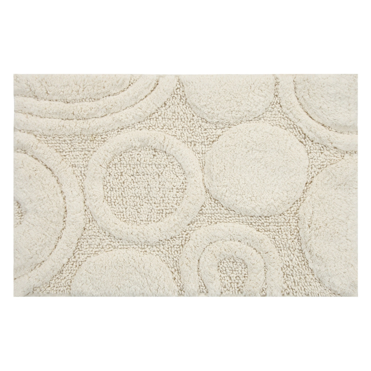 Orbit Bath Rug 220 GSF Soft Plush Cotton Non Skid Back By Knightsbridge