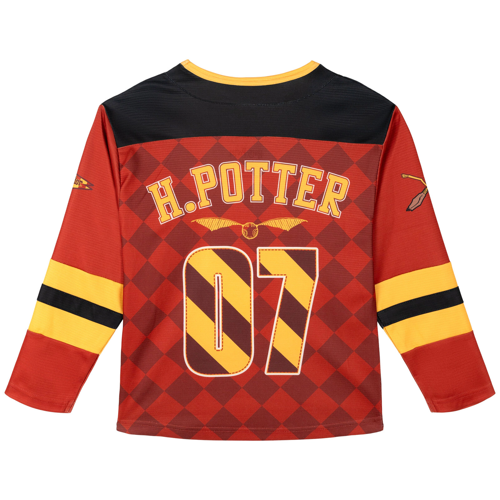 Harry Potter Boys' Athletic Long Sleeve Jersey