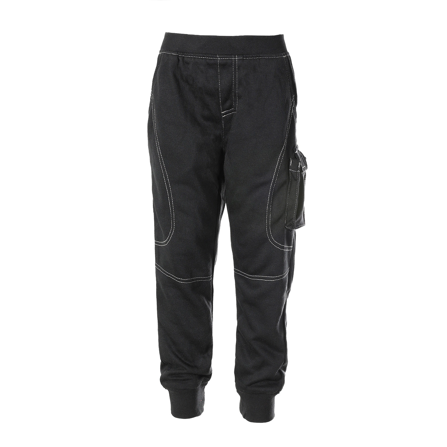 Gioberti Boy's Jogger Track Sweatpants With Ribbed Cuffs