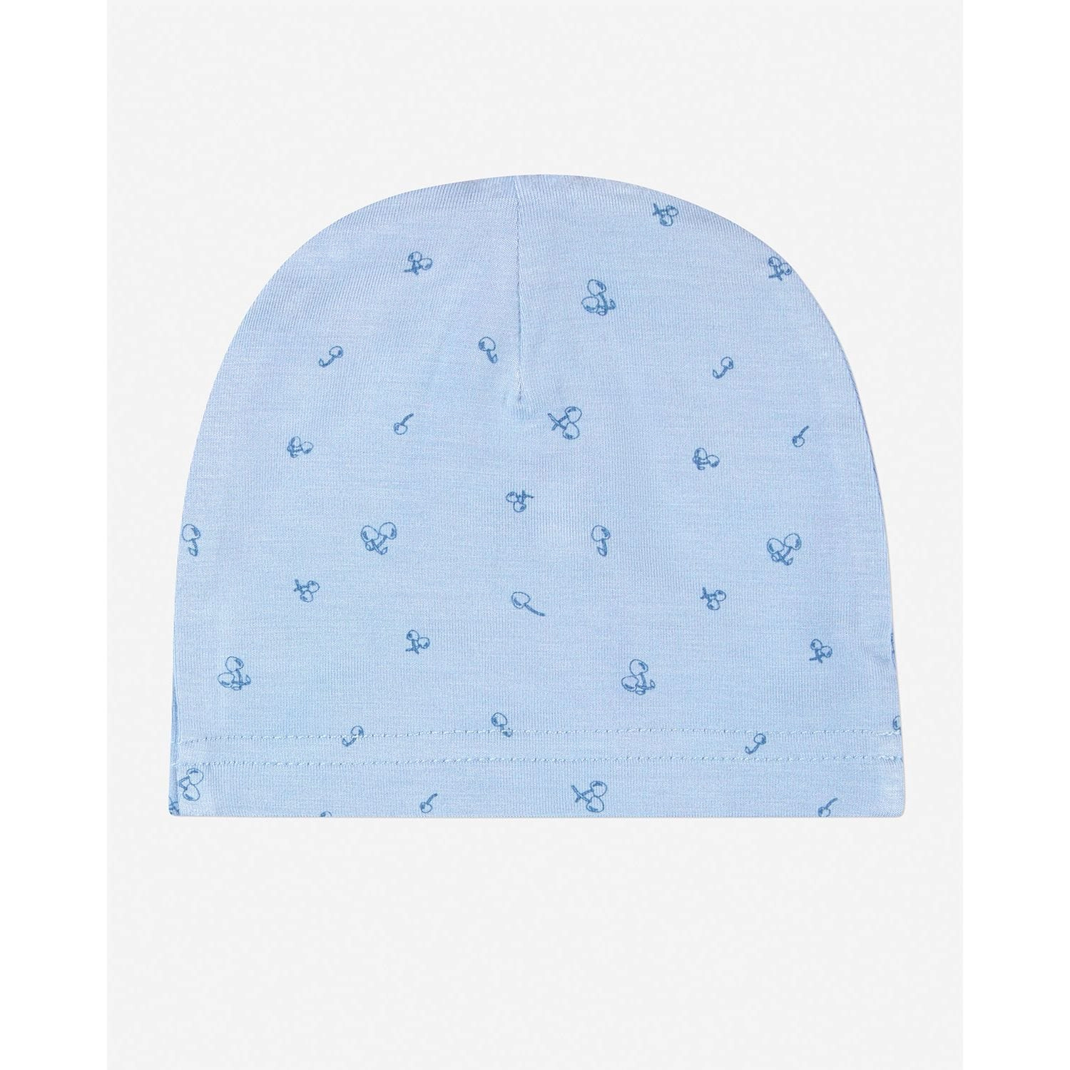MeMoi Baby "Delightful Cherries" Modal-Blend Mini-Print Beanie