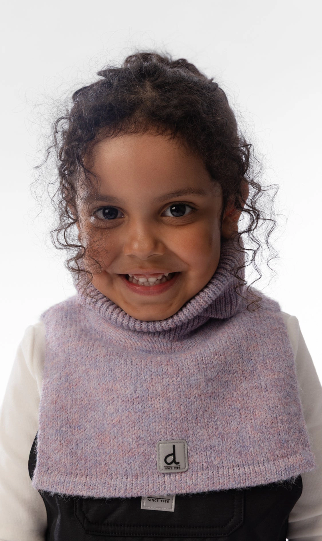 Deux par Girls Double-Layer Knit Turtle Neckwarmer 2-4 Years