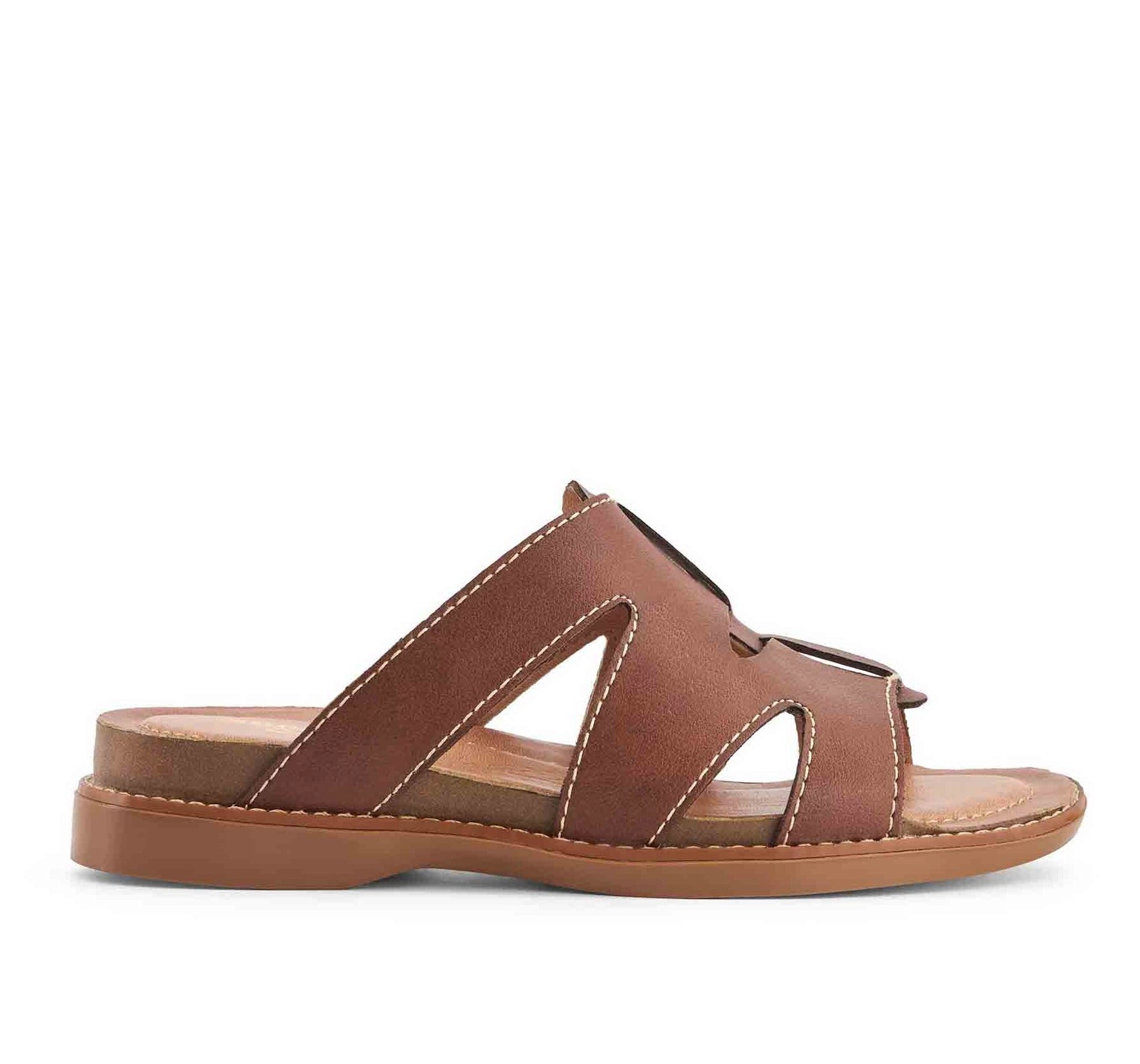 Andrea Fisherman Low Wedge Sandals