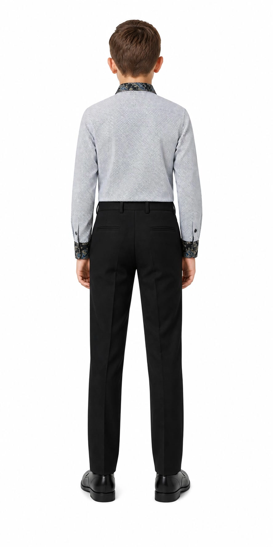 Elie Balleh Boys Slim Fit Button-Down Shirt