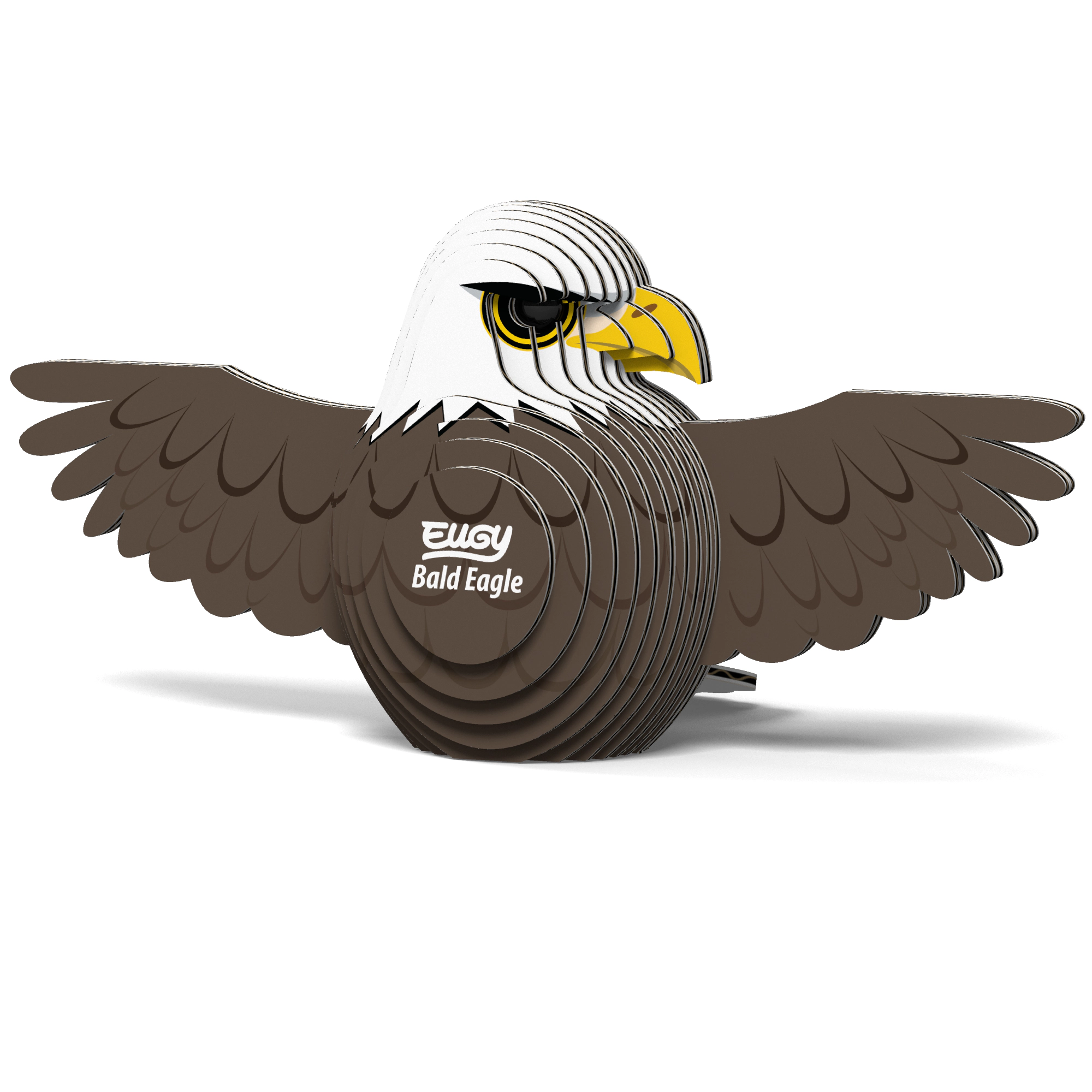 EUGY Bald Eagle 3D Puzzle - contains 22 puzzle pieces