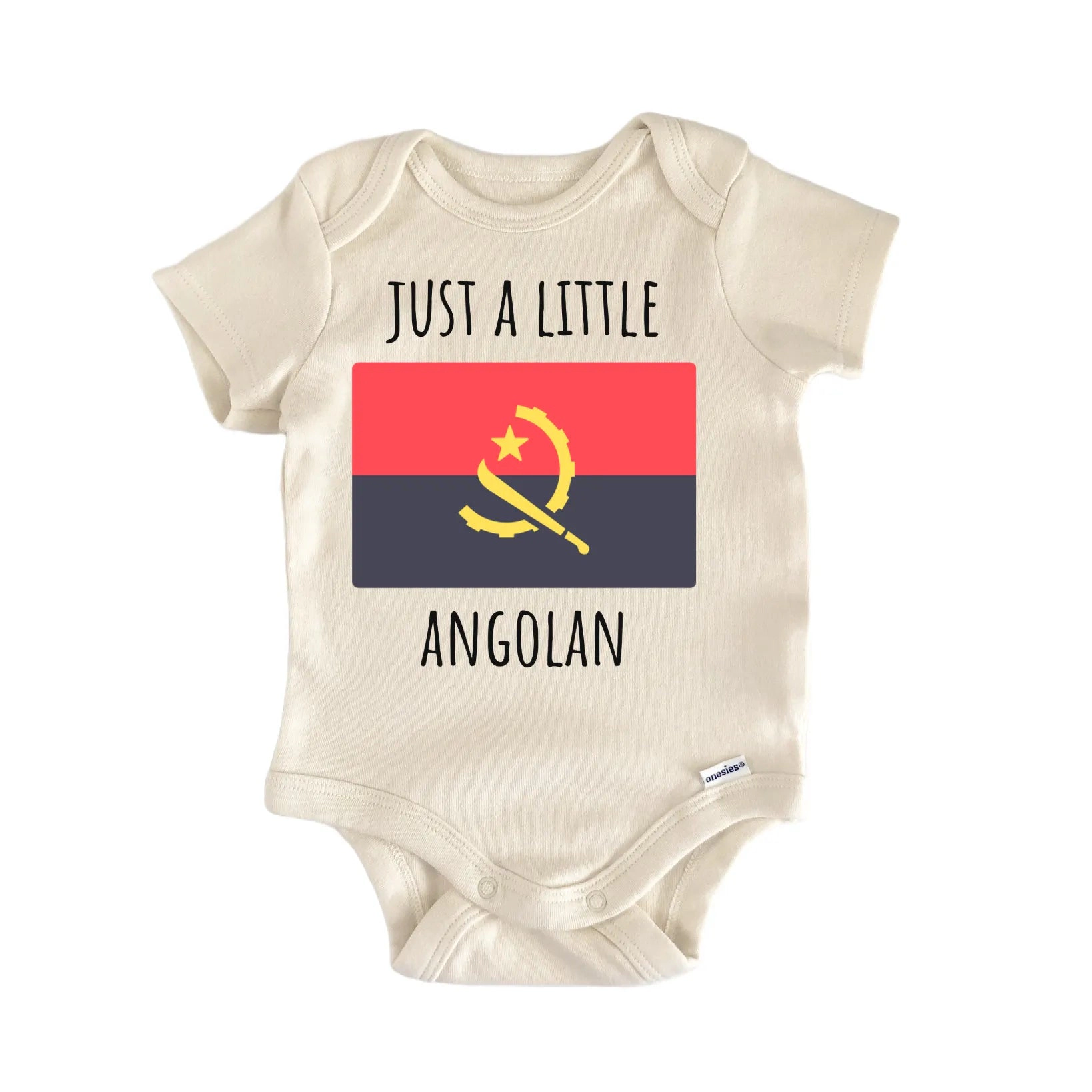 NOFO VIBES Unisex Angola Angolan Baby Gift Bodysuit