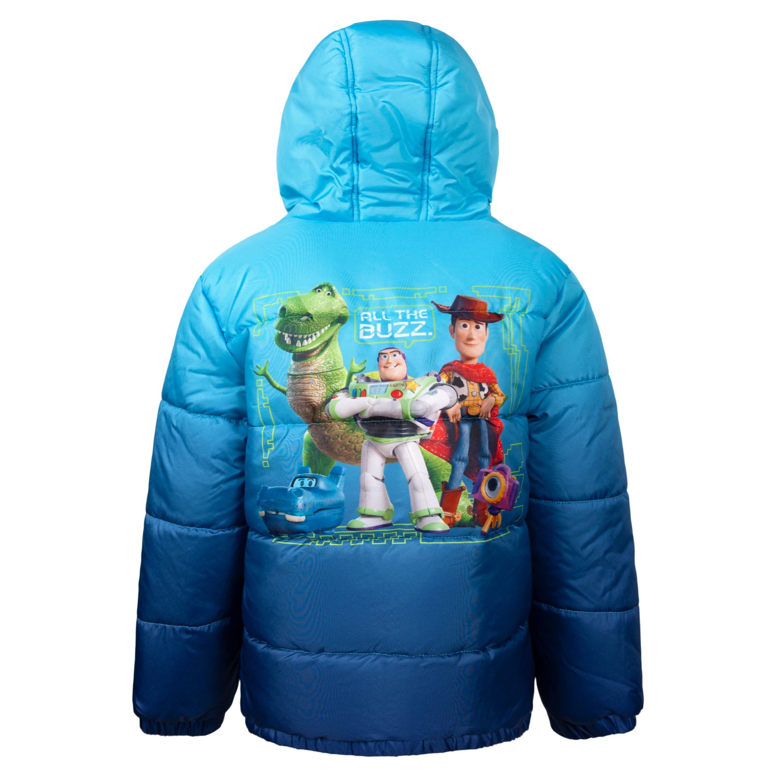 Disney Toy Story Boys' Hooded Puffer Jacket