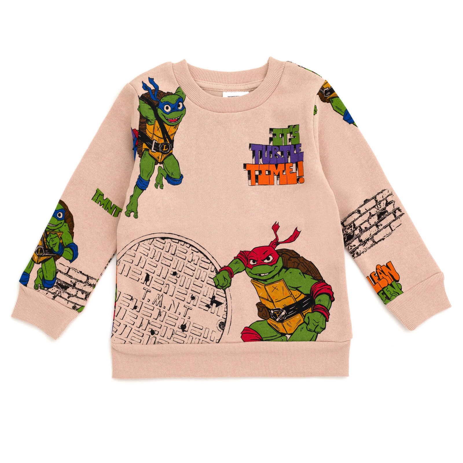 Teenage Mutant Ninja Turtles Boys' 2-Piece Fleece Sweatshirt and Pants Set