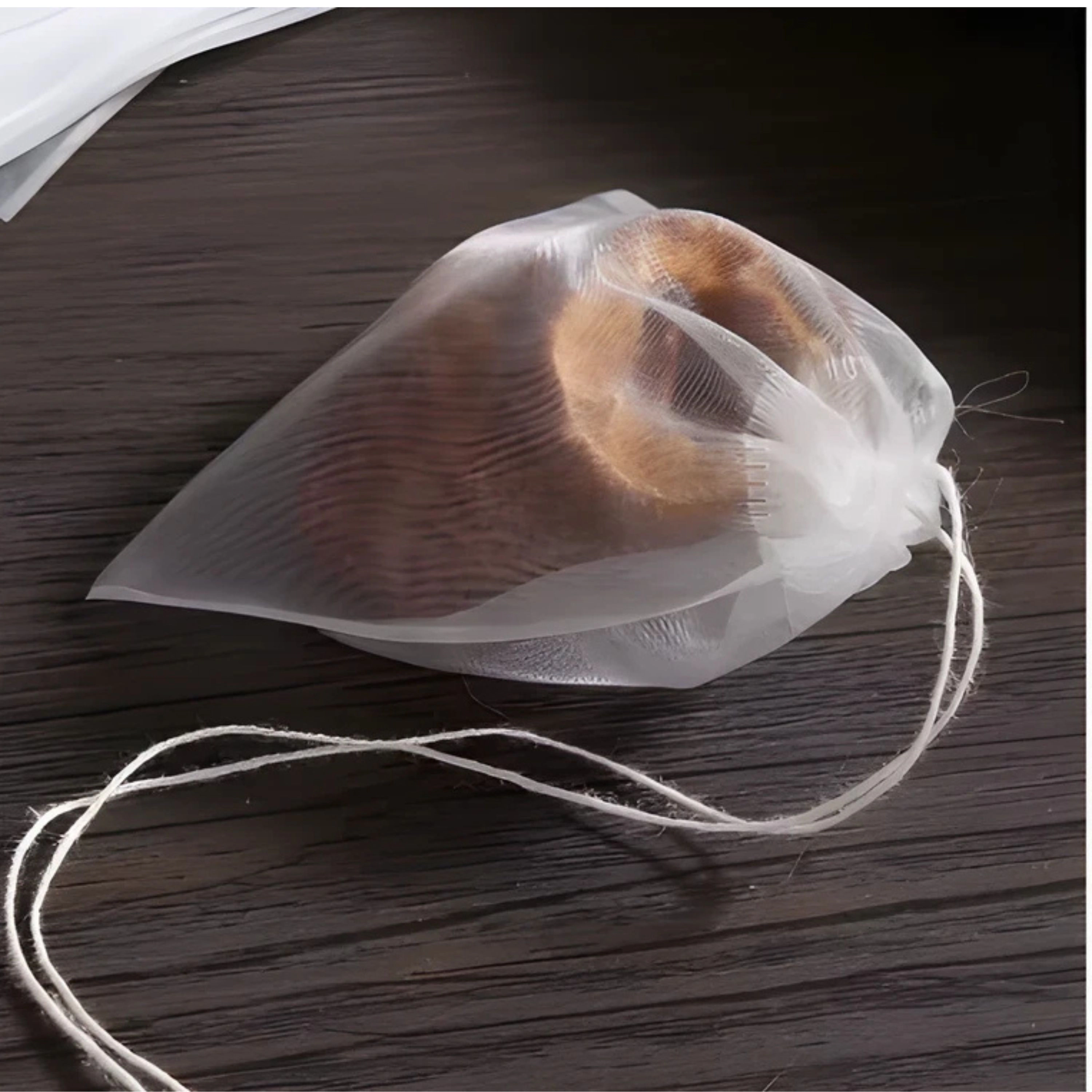 Kitcheniva  1.96 x 2.75 Inch Disposable Tea Infuser Bags 100 Pcs