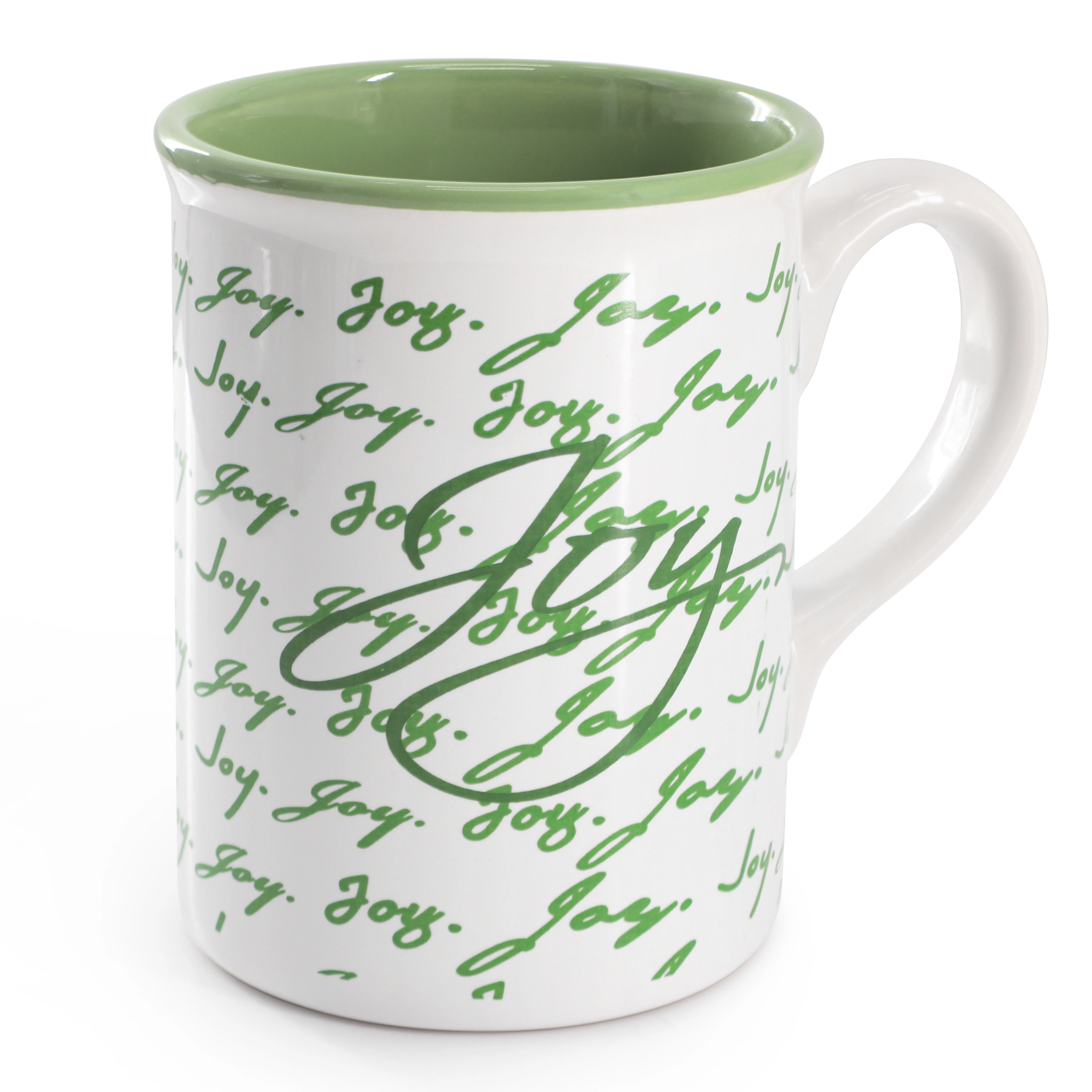 Gibson Home Inspirational Words 4 Piece 16 Ounce Stoneware Mug Set