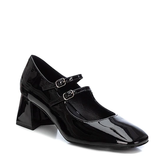 XTI Womens Mary Jane Pumps Block Heel, Square Toe