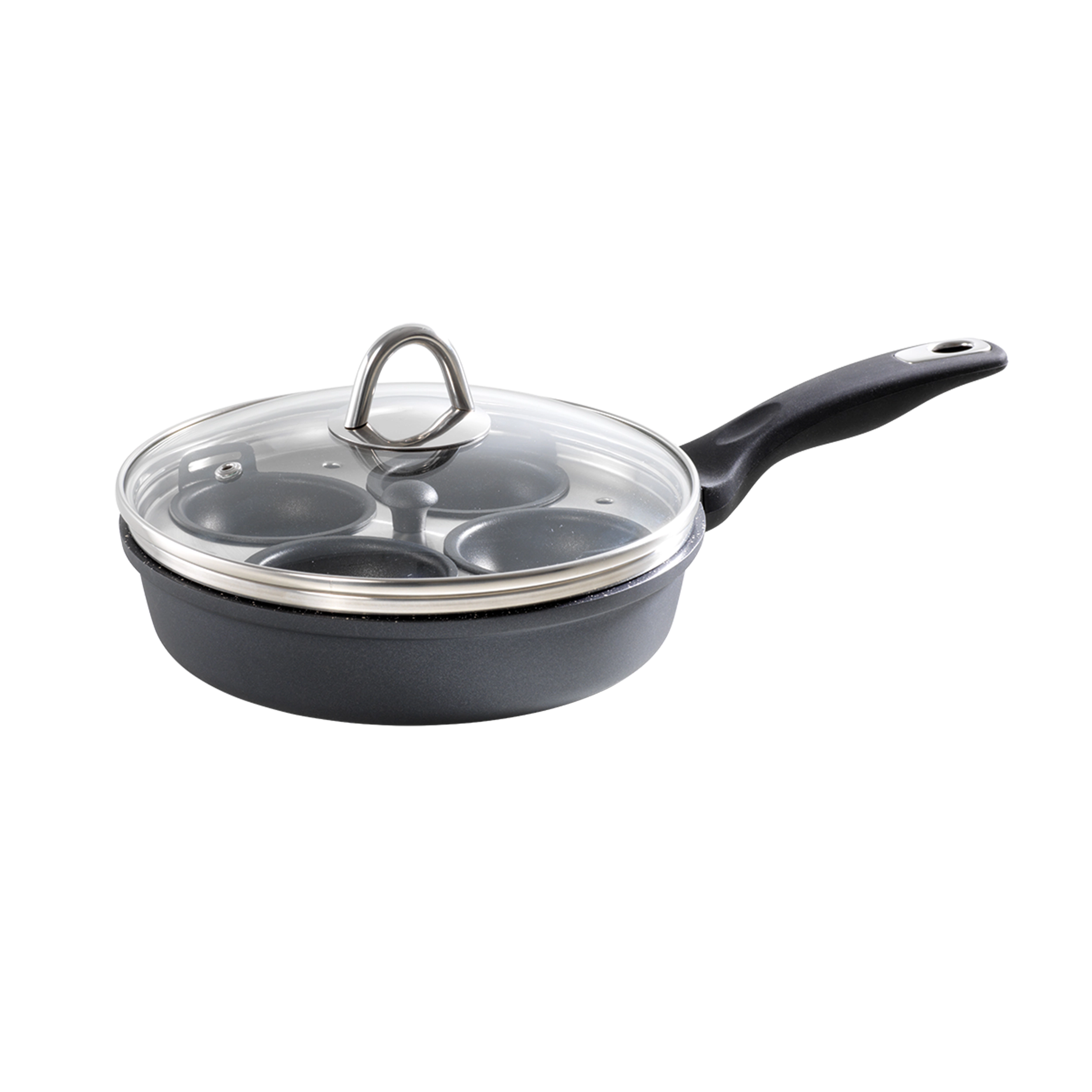 Cuisine::pro® GRANITE™ 4-Egg Poacher With Lid 1.4 Qt.
