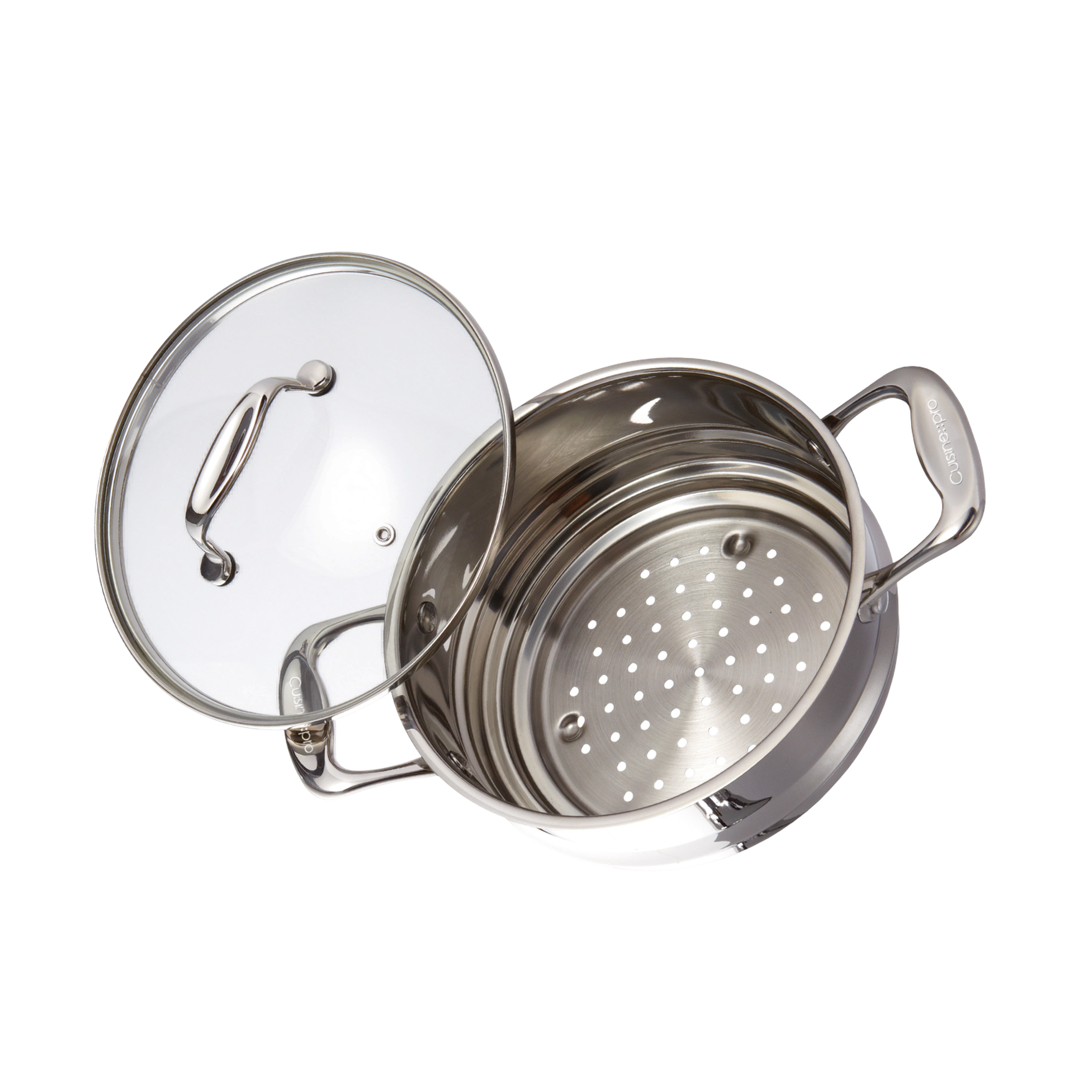 Cuisine::pro® iconiX® Steamer Insert With Lid 8"