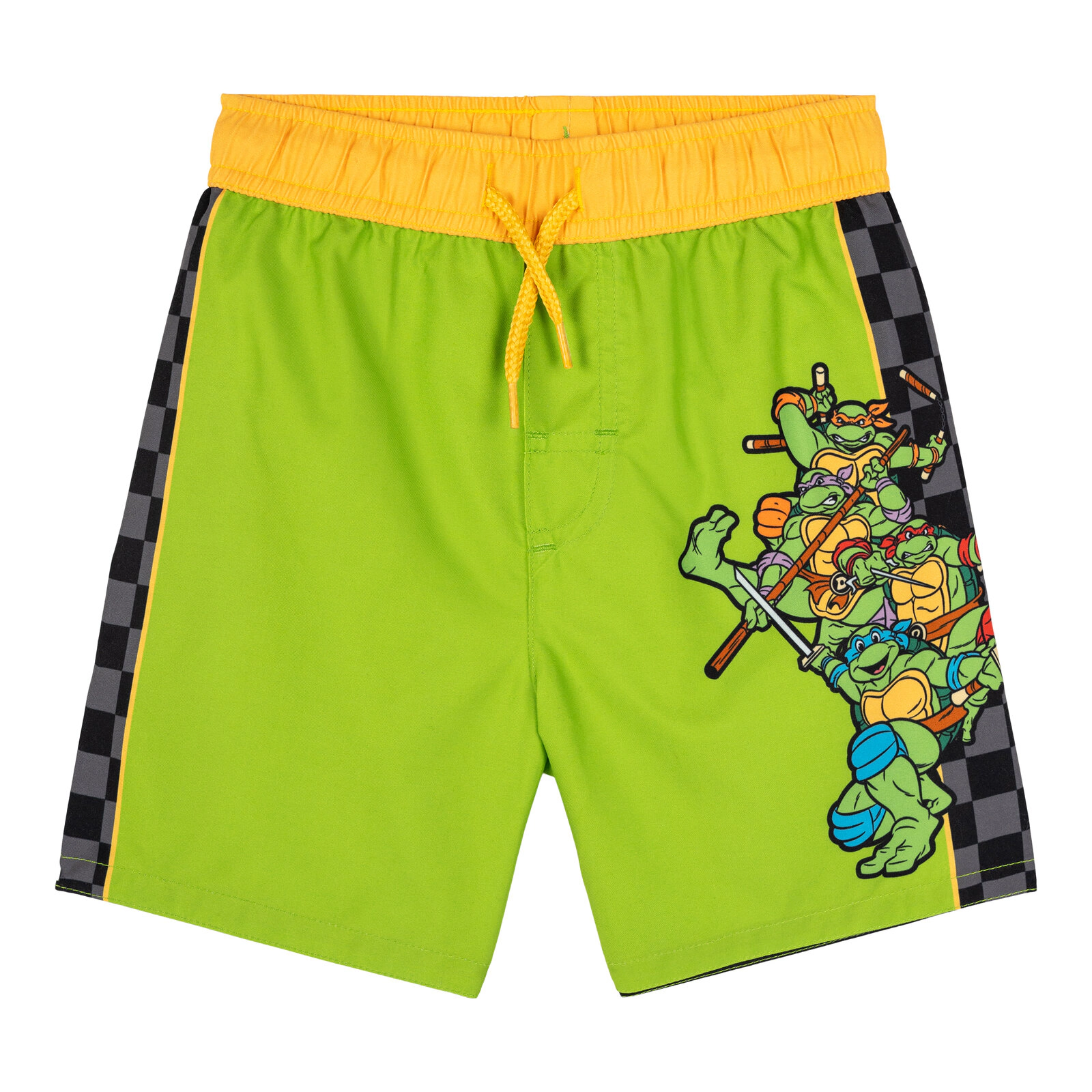 Teenage Mutant Ninja Turtles Boys' 2-Piece Swimwear Rash Guard and Swim Trunks Set