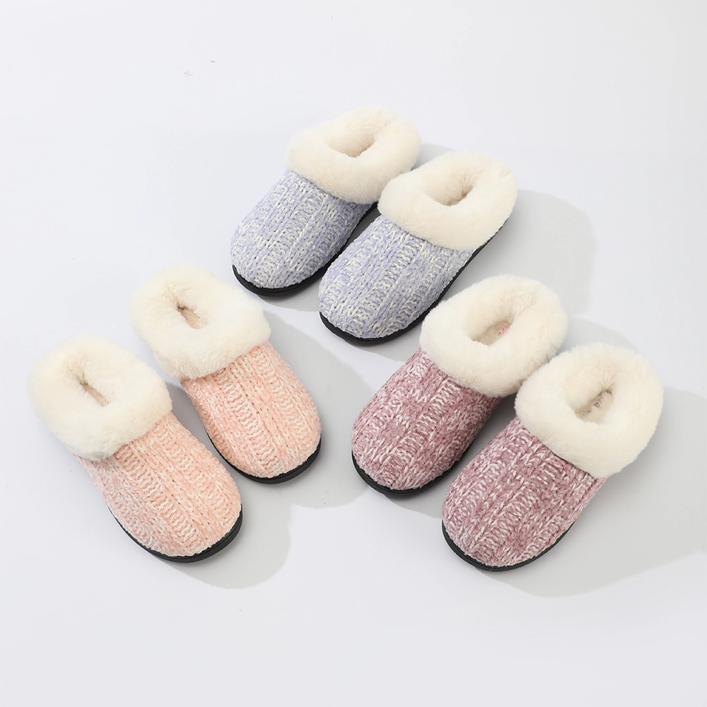 Roxoni Kid's Girl Memory Foam Comfort Plush Fleece Lined House Slipper