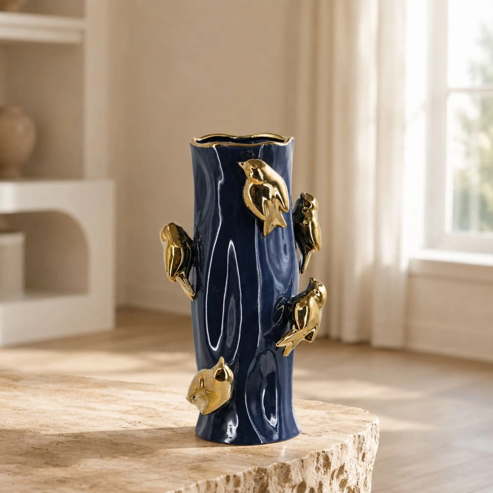 Toemoa Decorative Ceramic Flower Vase