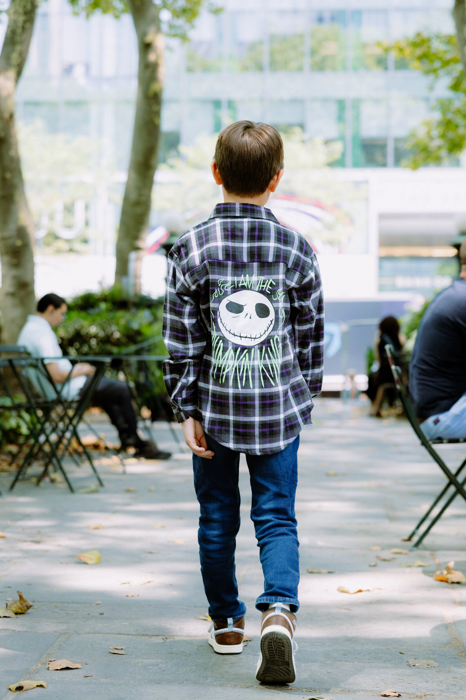 Disney Boys' Long Sleeve Button Down Shirt
