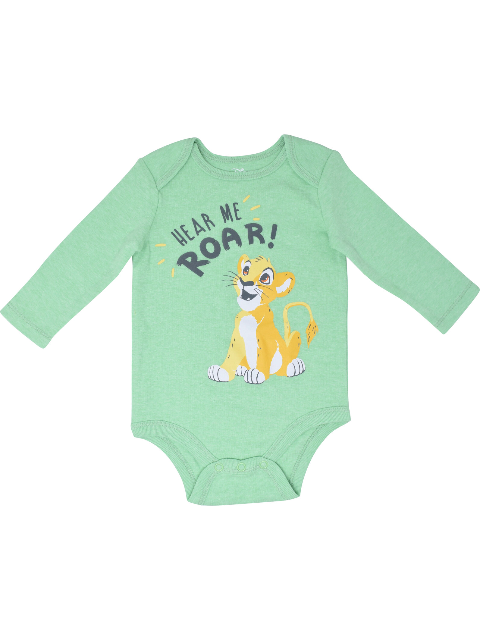 Disney Baby 3-Pack Long Sleeve Bodysuits