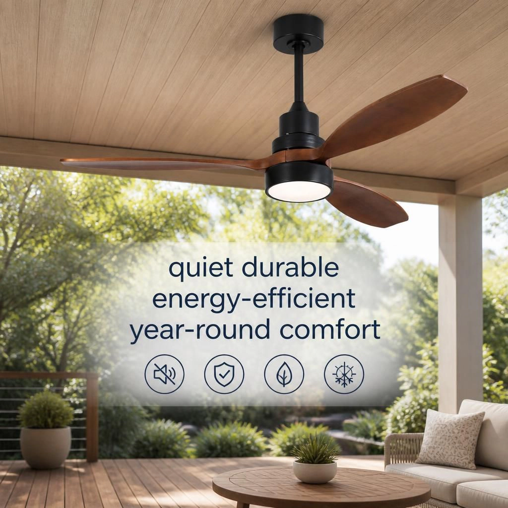ELEMENT ACE 52 Inch Modern Ceiling Fan
