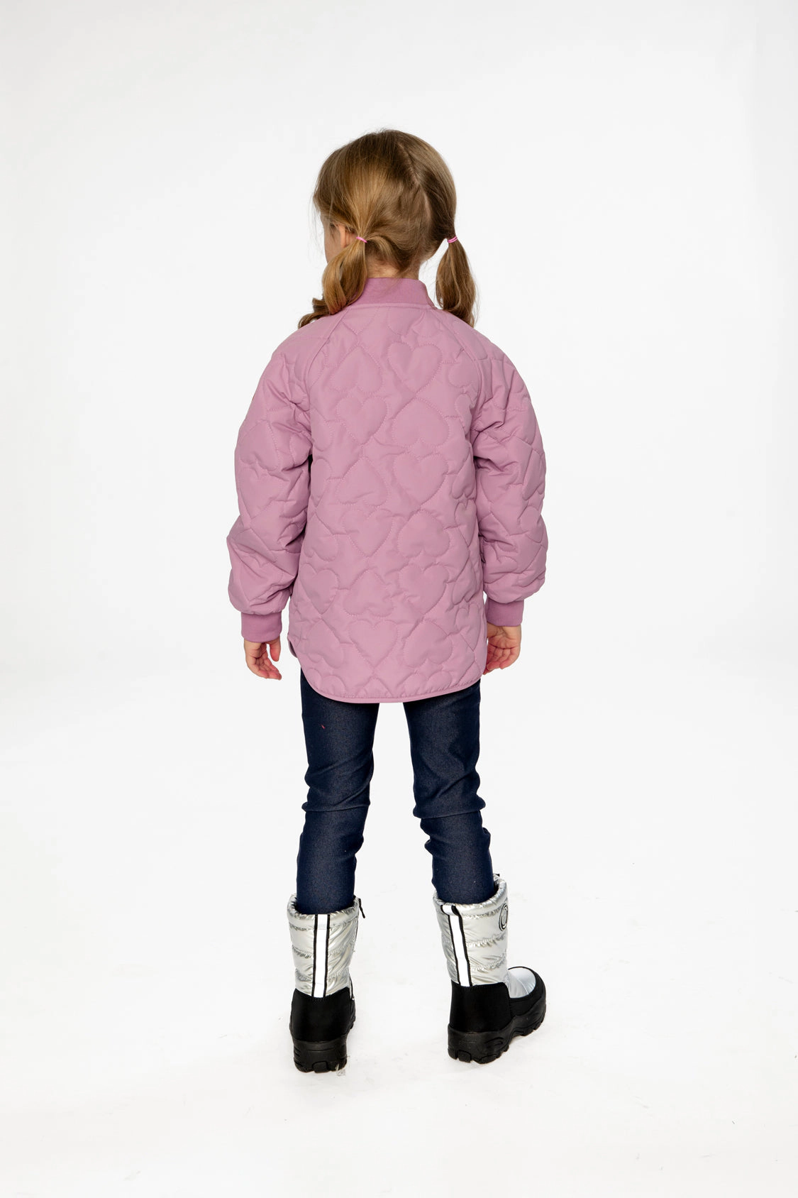 Deux par Girls Quilted Raglan Sleeve Jacket