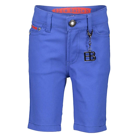 Elie Balleh Boys Slim Fit Cotton Twill Short Pants