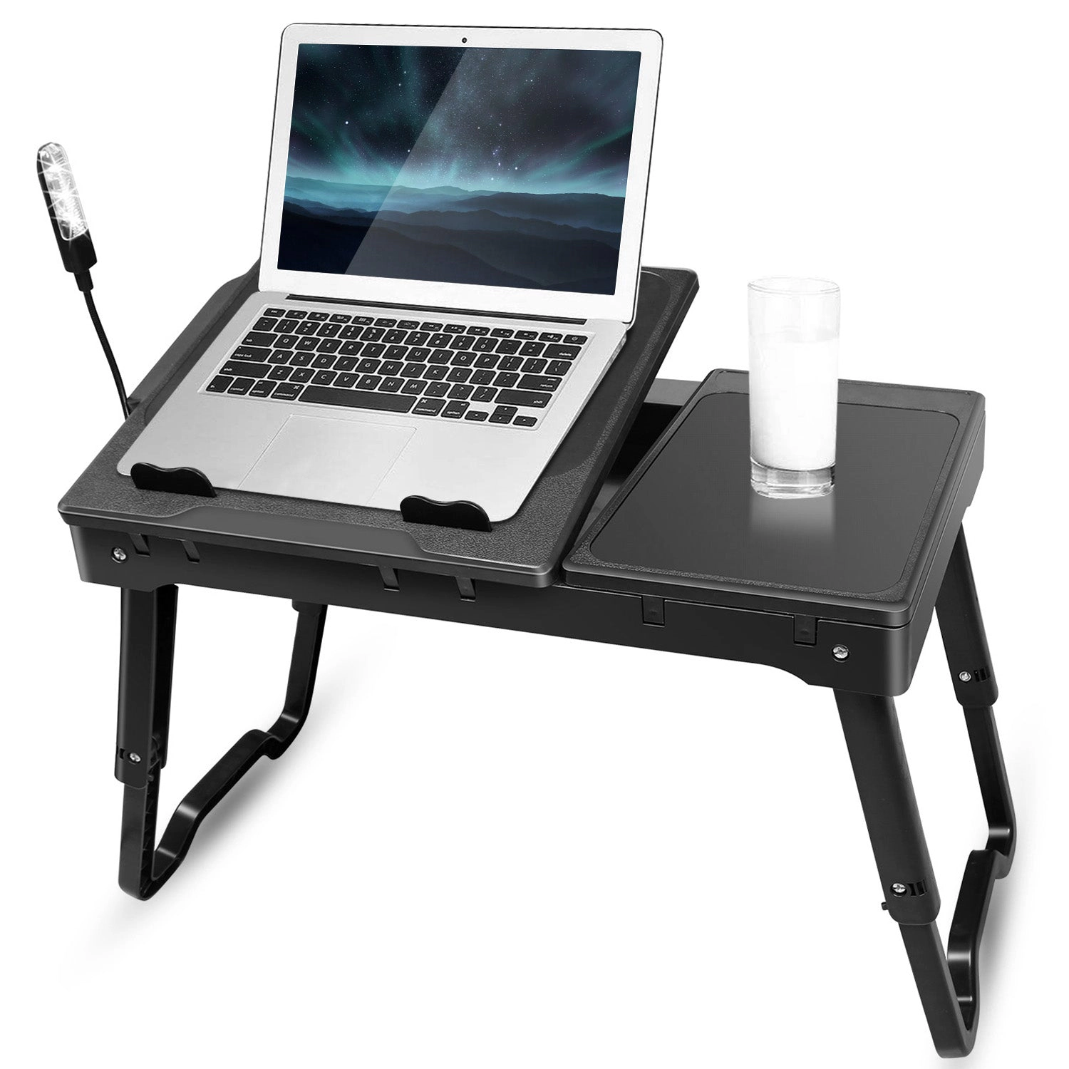 GBruno Adjustable Laptop Table With Cooling Fan