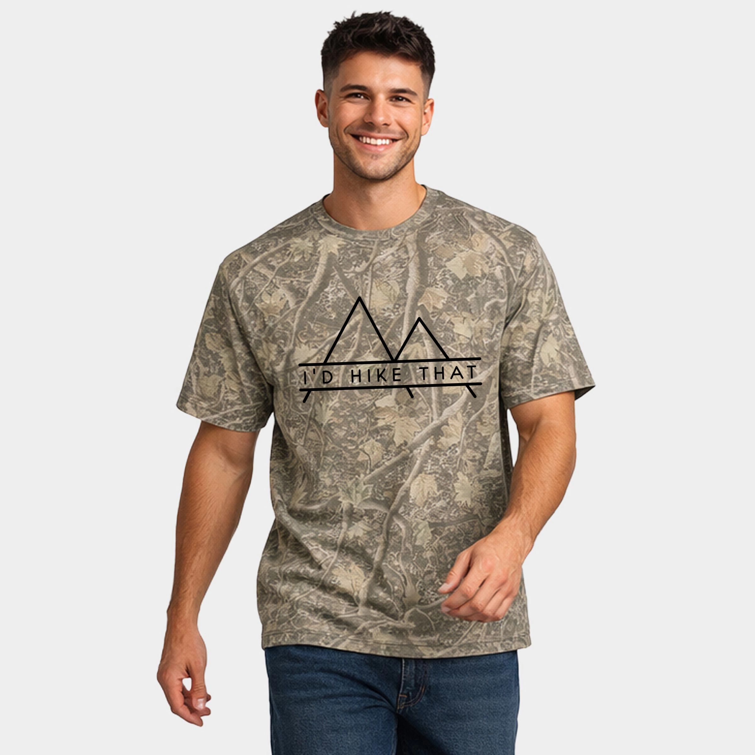 Simply Sage Market - I'd Hike That Men's Heavyweight Crew