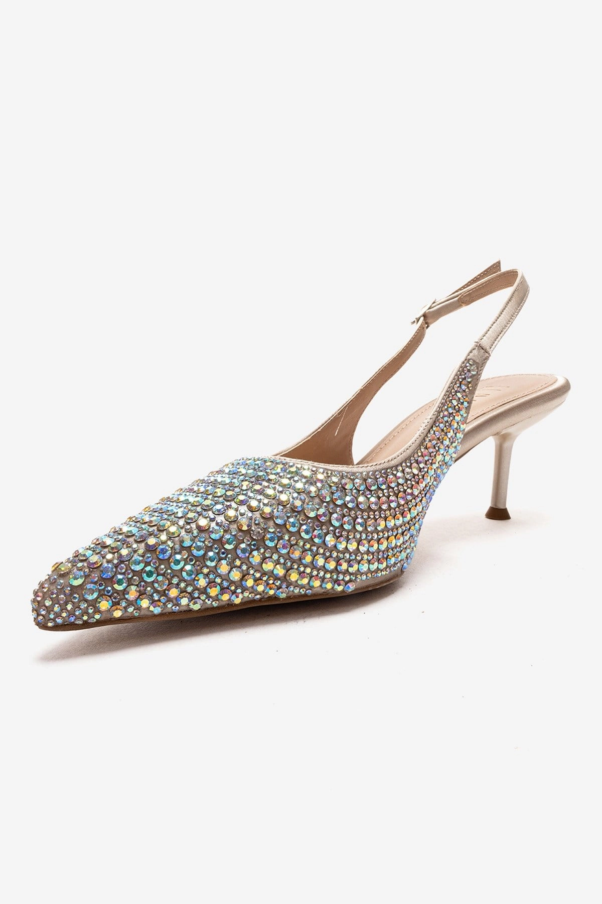 Prologue Shoes Womens Yasmina Embellished Stiletto Pump