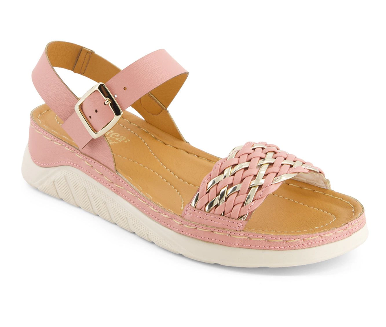 Andrea Womens Ankle Strap Comfort Sandals