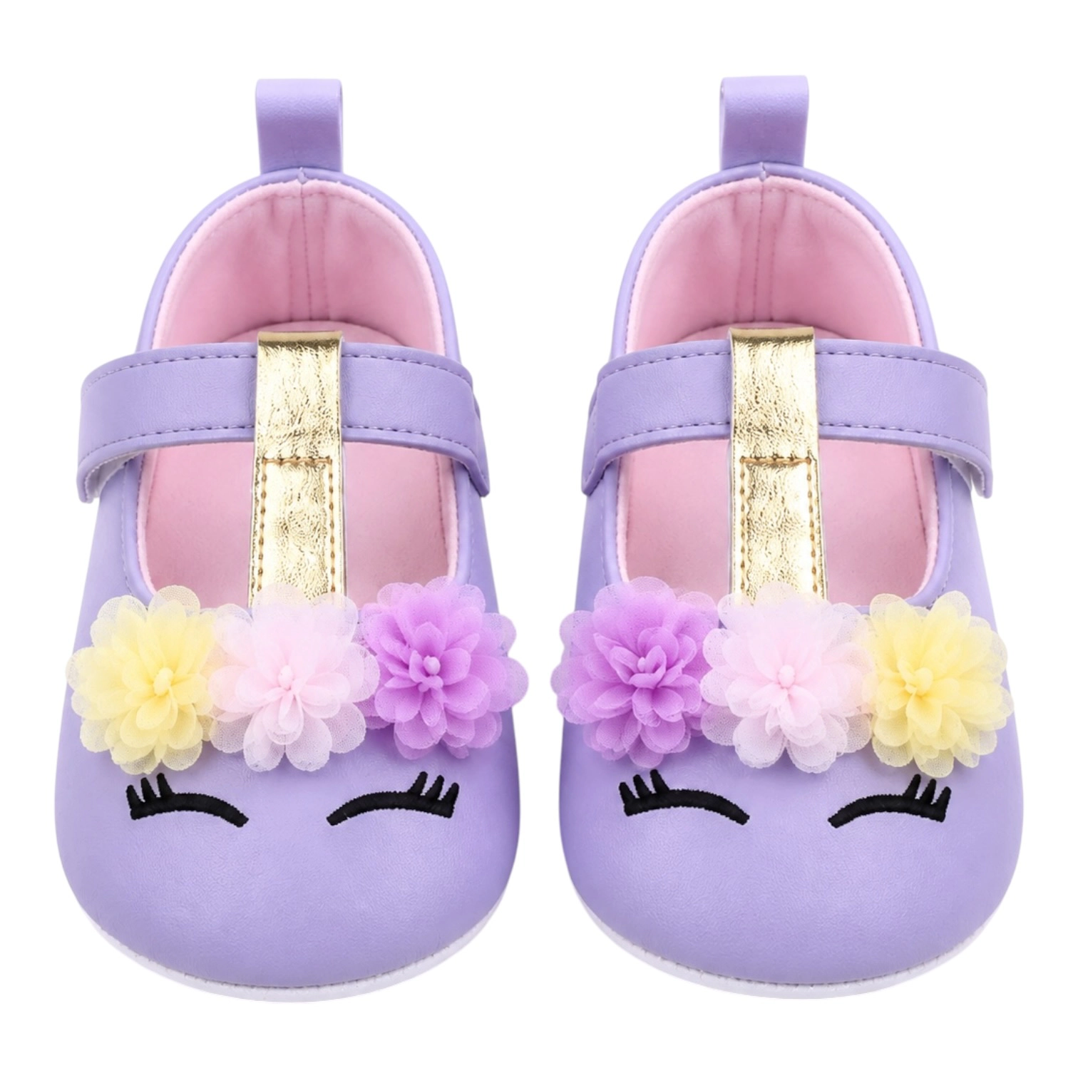 Laurenza's Baby Girls Unicorn Flats