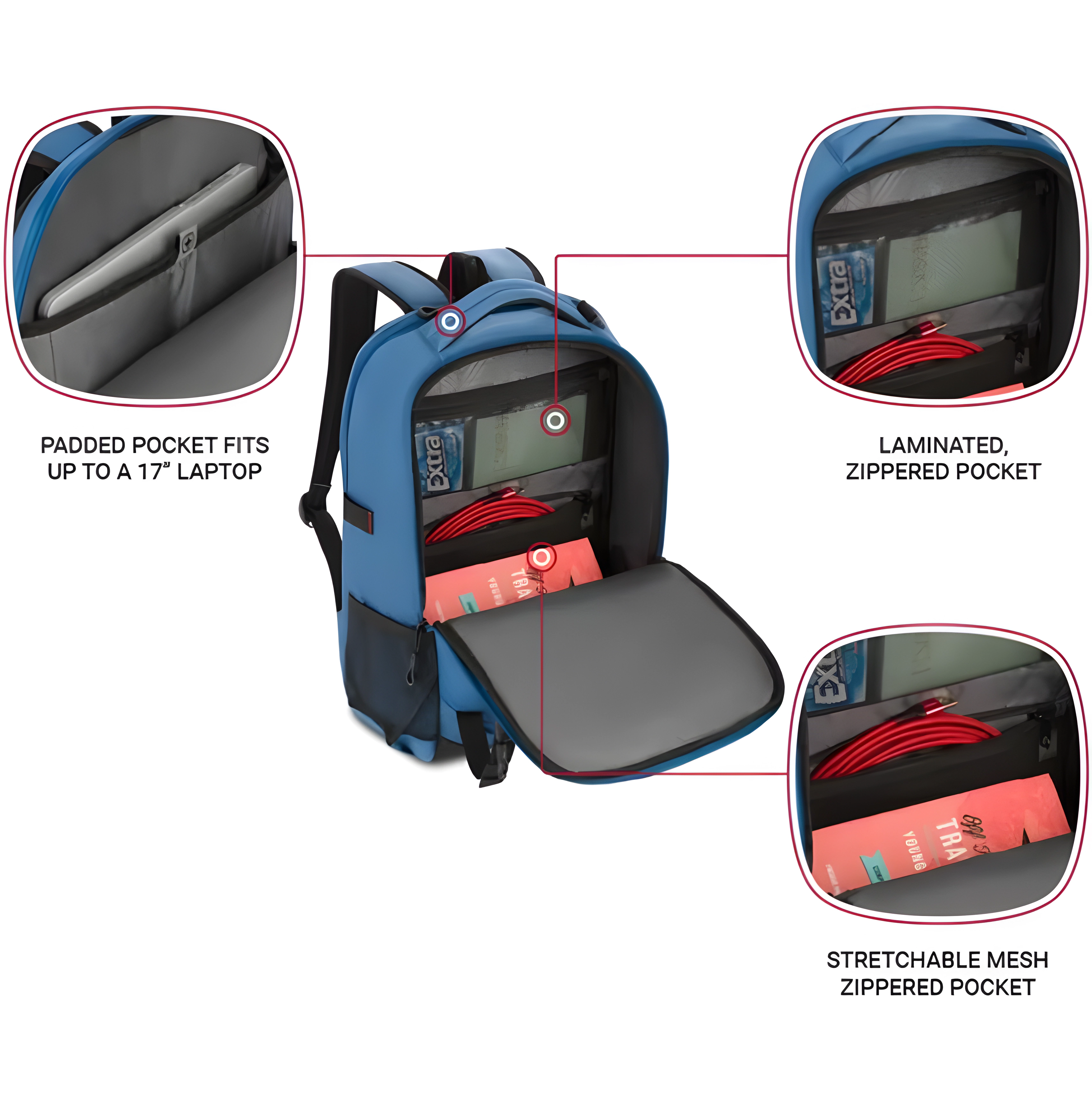 SwissGear Padded Laptop Compartment 16" Laptop Backpack