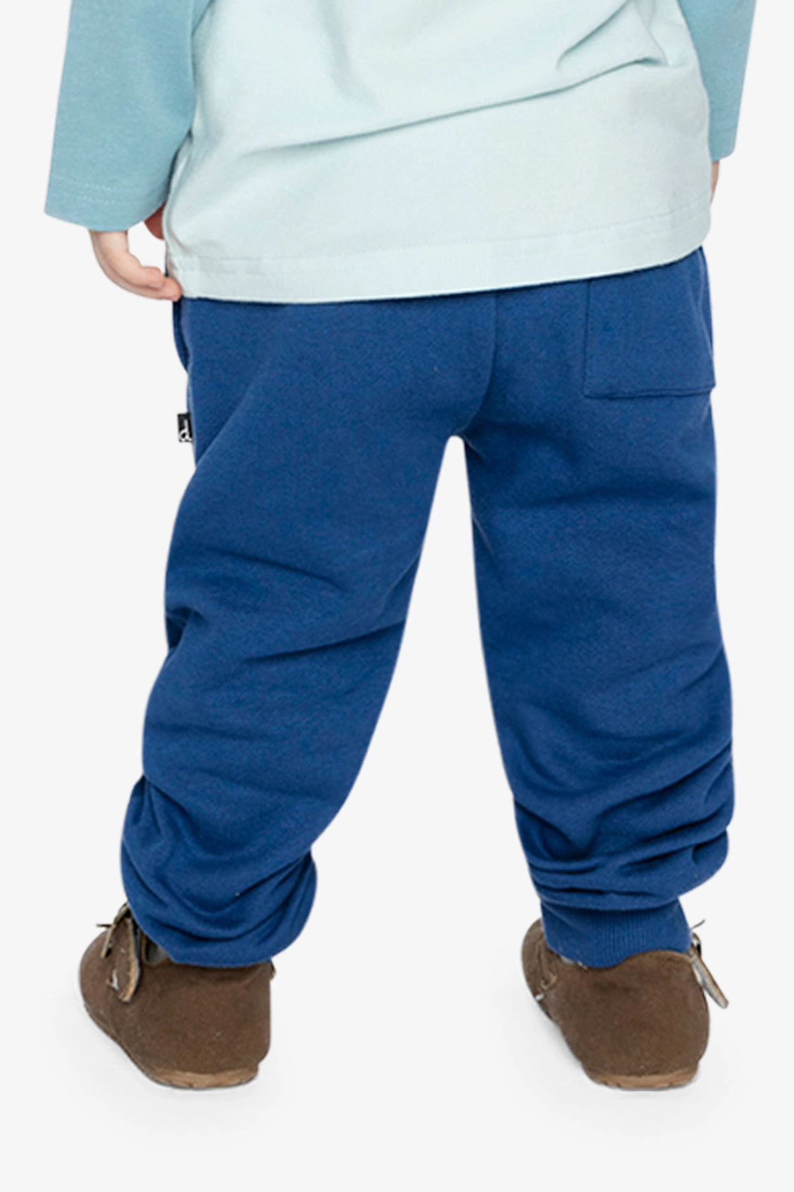 Deux par Boys Fleece Drawstring Nordic Buddies Sweatpants with Side Pockets