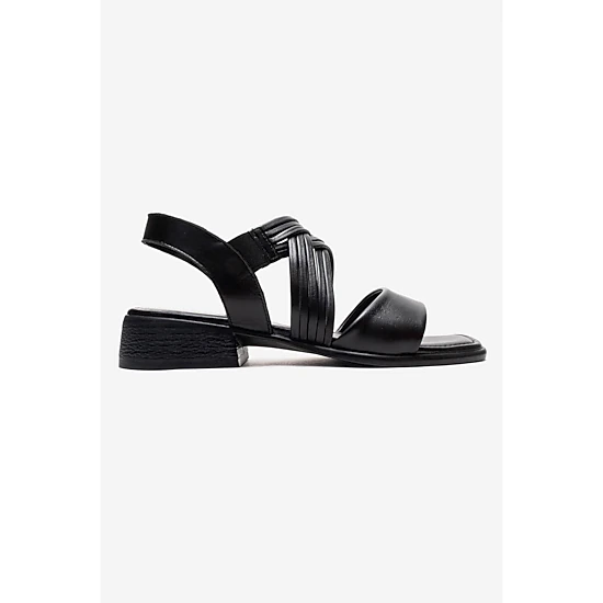 Forever & Always Womens Livello Leather Multi Strap Sandal