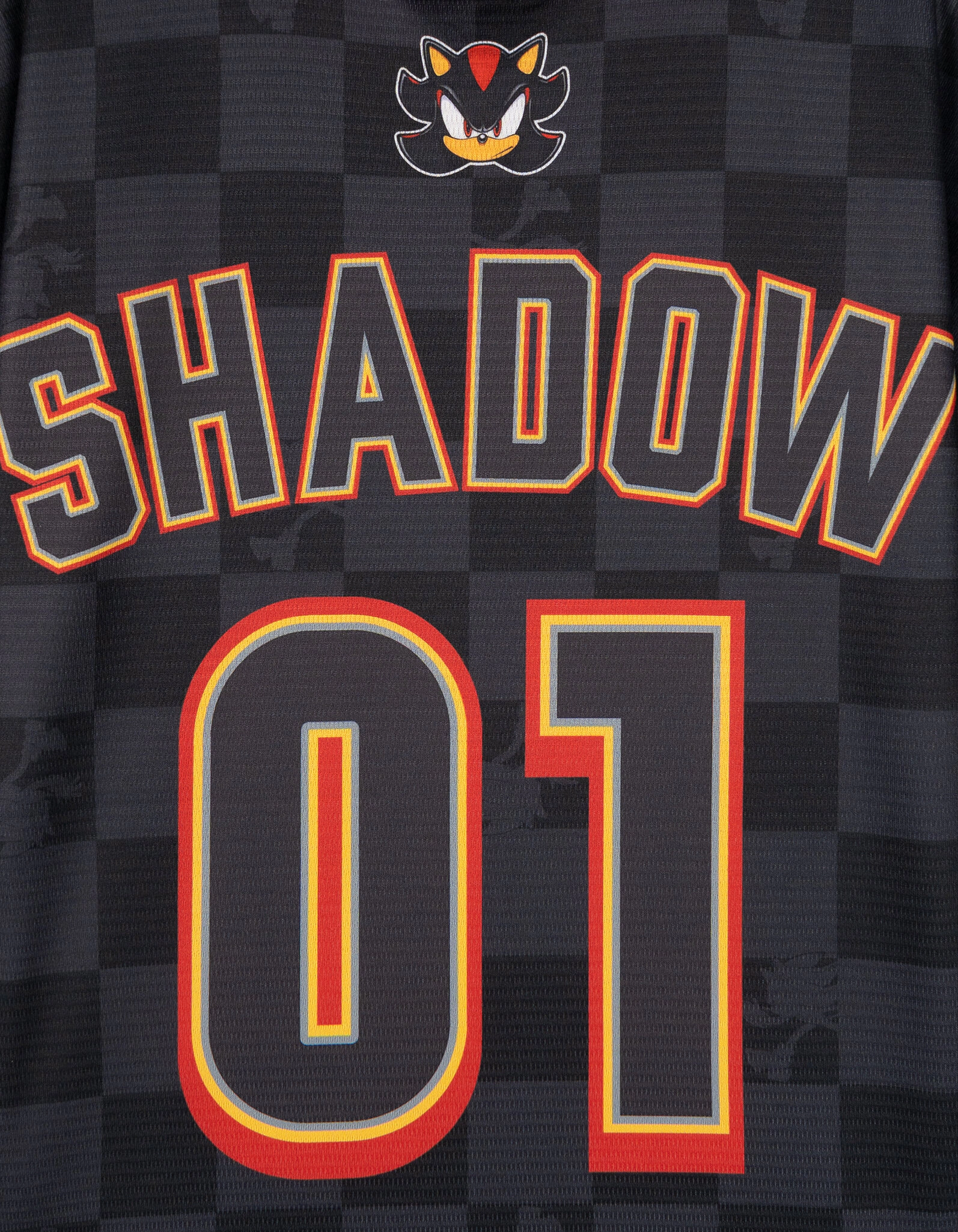 SEGA Sonic the Hedgehog Boys' Short Sleeve Mesh Soccer Jersey