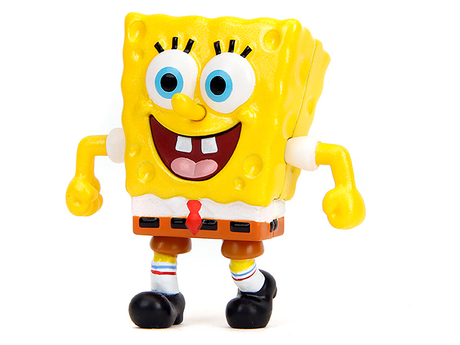 Jada Set of 4 Diecast Figures "SpongeBob SquarePants" (1999-Current) TV Series "Metalfigs" Series Diecast Models by Jada