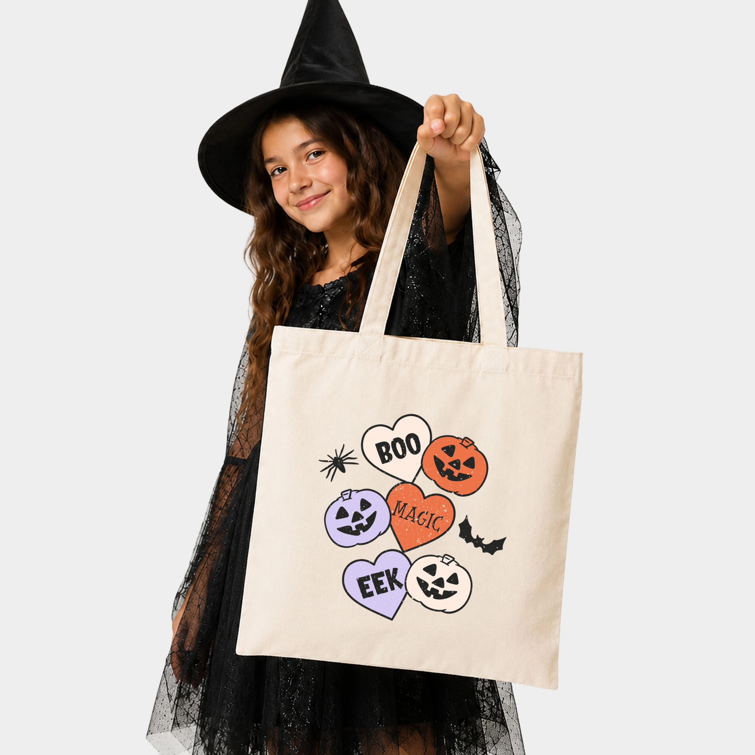 Simply Sage Market - Canvas Tote - Boo Magic Eek