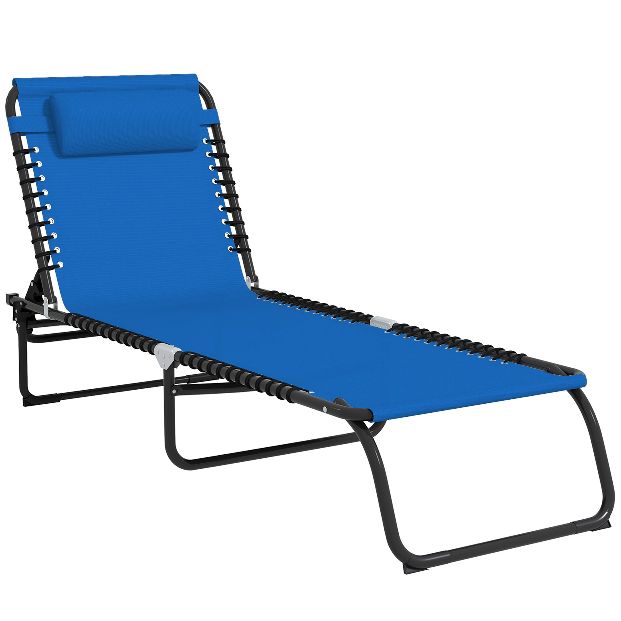 HONGGE Chaise Lounge 4-Position Reclining Back Breathable Mesh