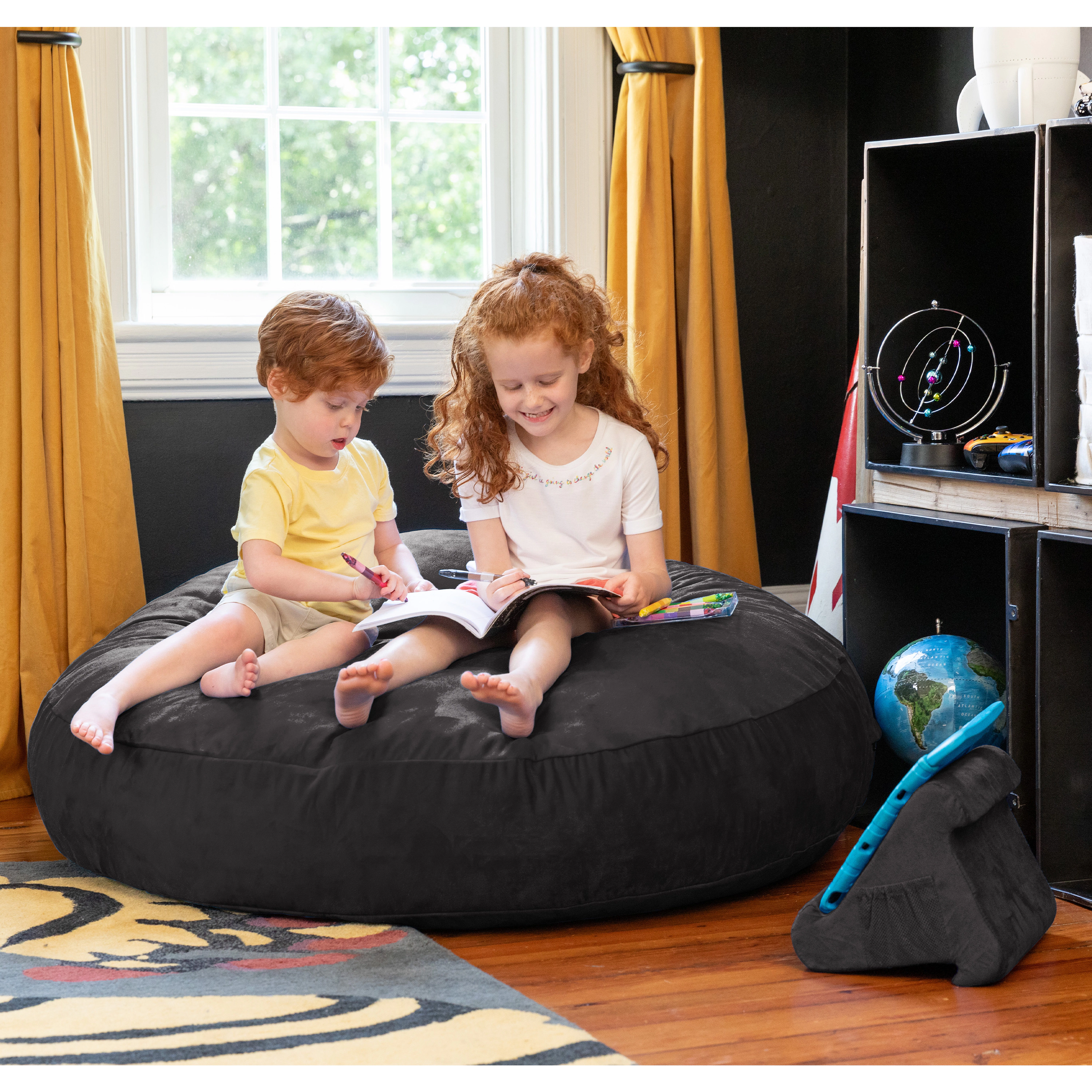 Jaxx Cocoon 4 Foot Bean Bag Chair and Crash Pad