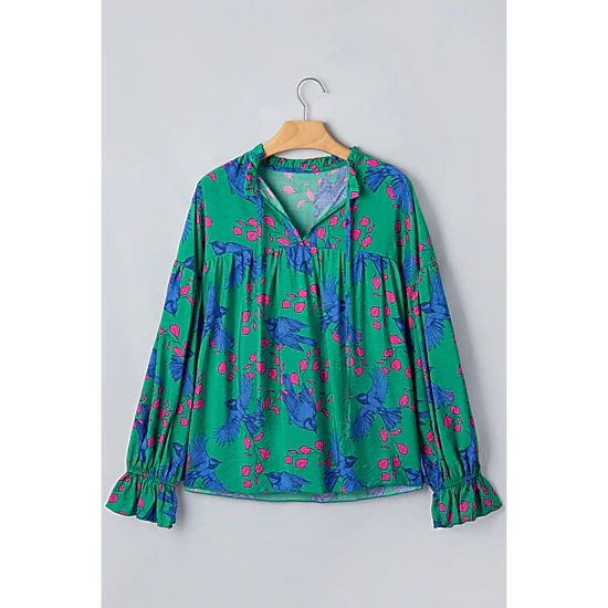 Threaded Pear Diane Half Sleeve Shift Blouse