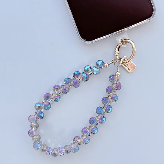 Wrapables Sparkling Beaded Cell Phone Wrist Strap, Keychain, Bag Charm ...