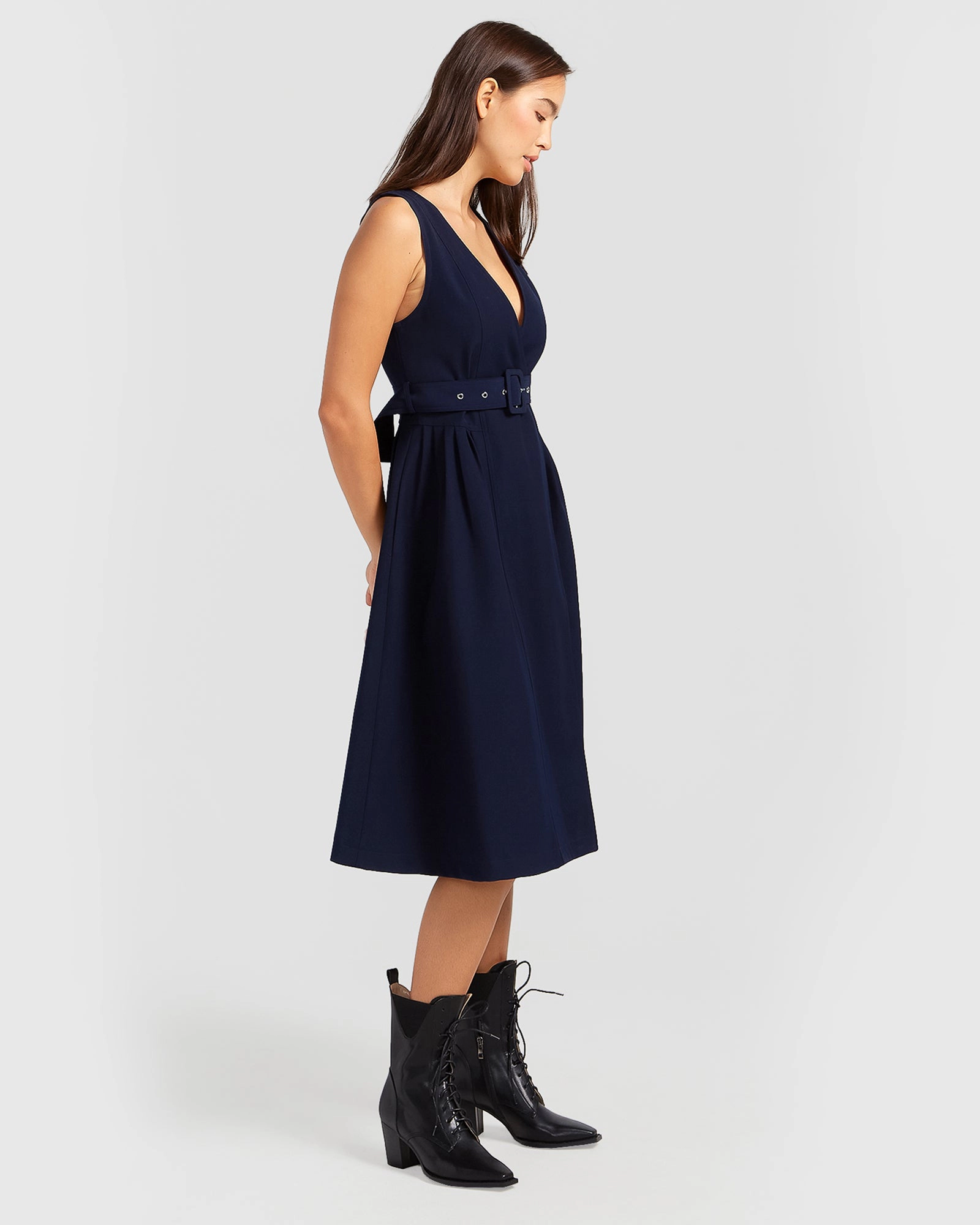 Belle & Bloom Womens Miss Independence Midi Dress