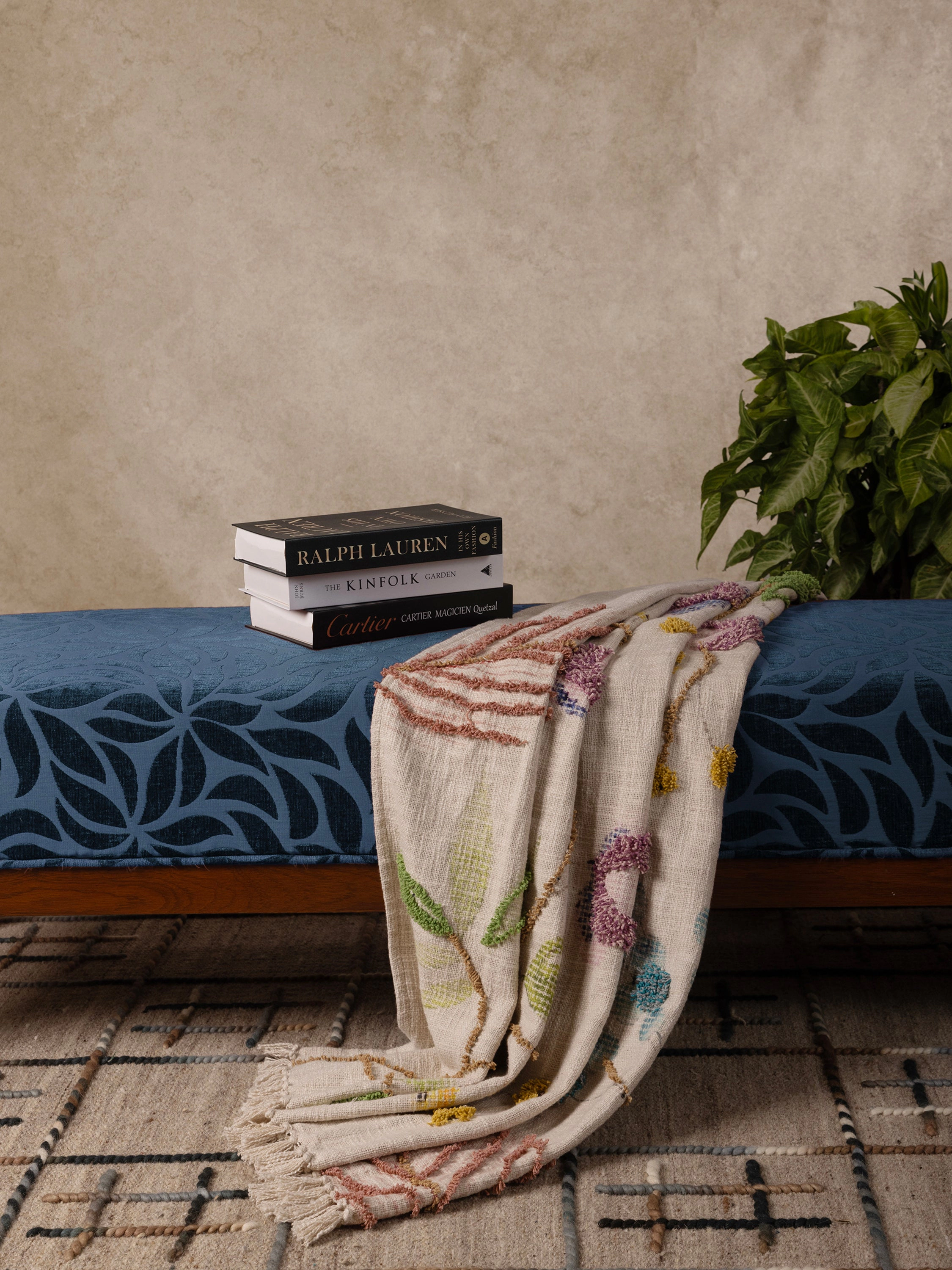 GAURI KOHLI Zurich Throw Blanket 50"x60"