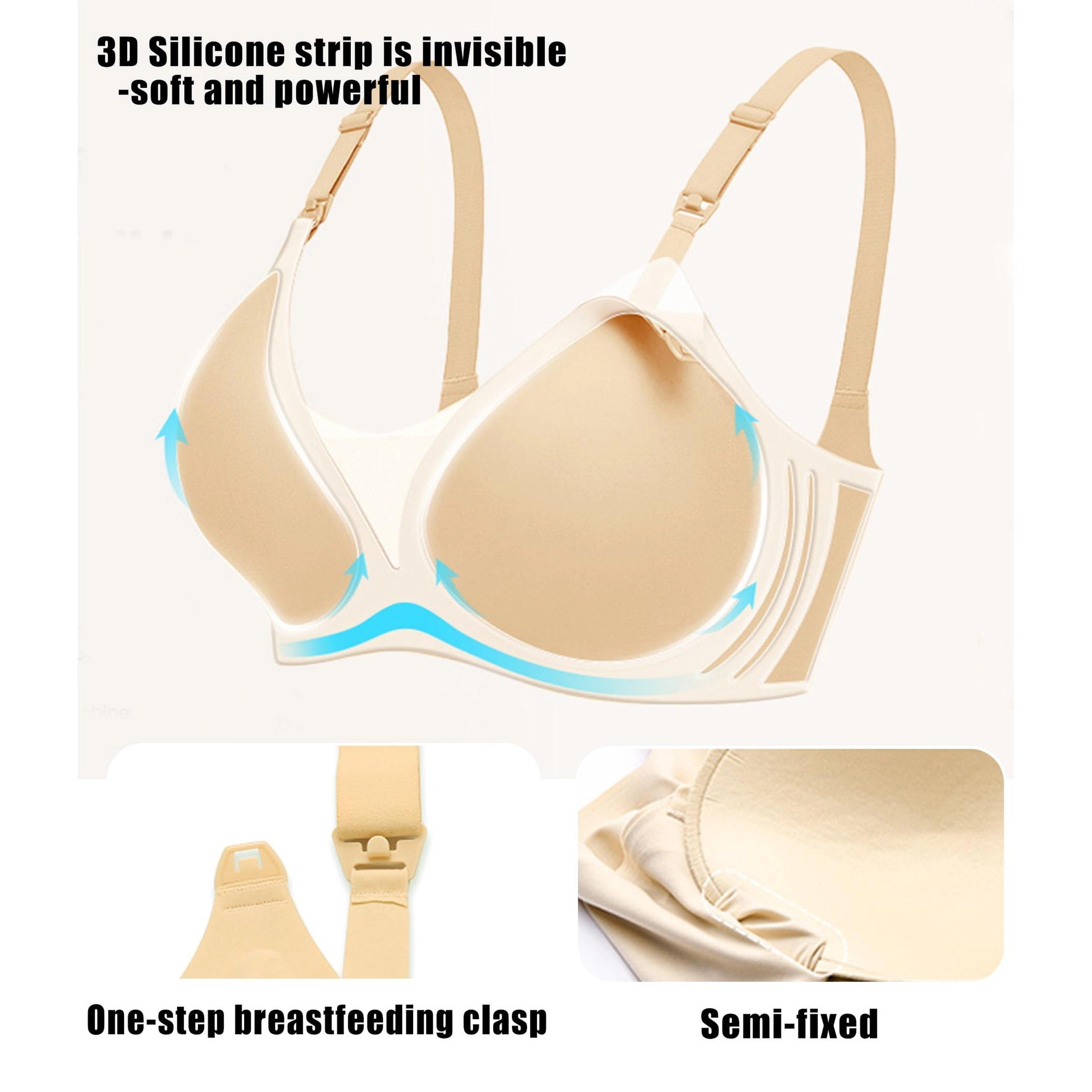 Avidlove Women's Seamless Nursing Maternity Wireless Bralette