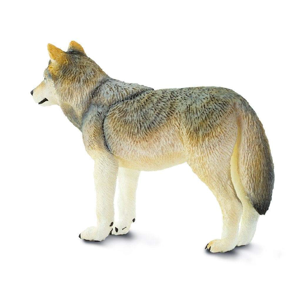 Safari Ltd. - Gray Wolf Kids Toy Figure