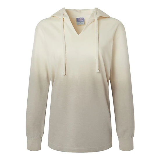 MV Sport Womens French Terry Ombre Hooded Sweatshirt