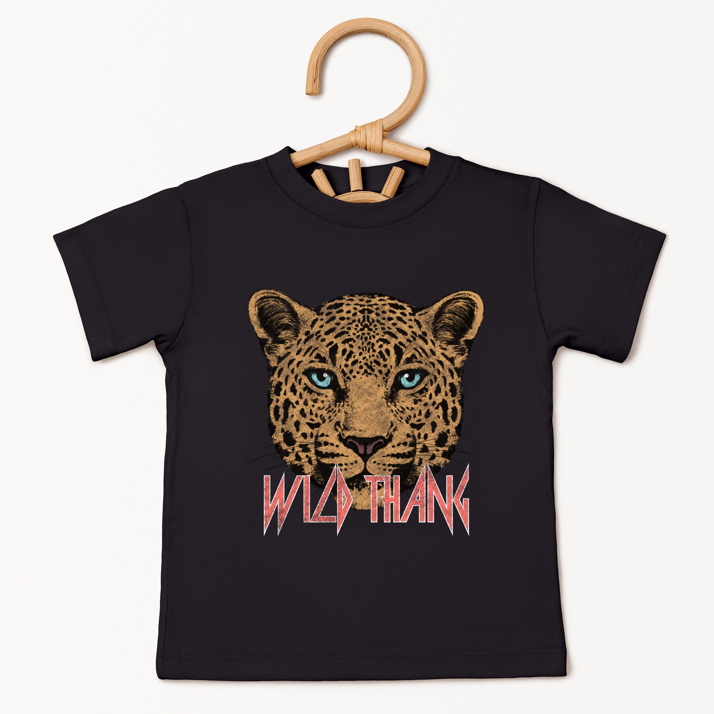 The Juniper Shop - Toddler Short Sleeve Graphic T-Shirt Wild Thang Cheetah