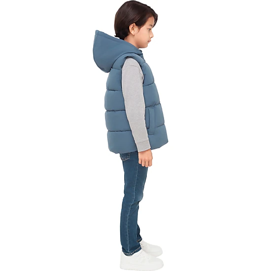 Rokka&Rolla Little & Big Kid Boys Everett Hooded Puffer Vest