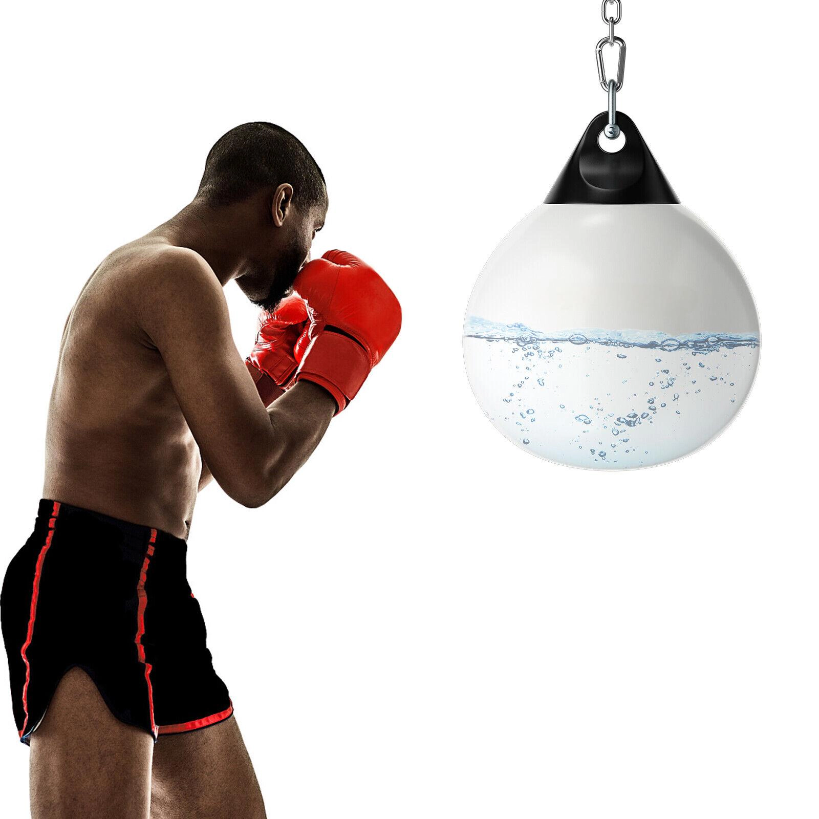 SUGIFT White Adult Water Punching Bag with 39-in Hanging Chain 18-in Dia 23-in H 110-lb Fill Weight
